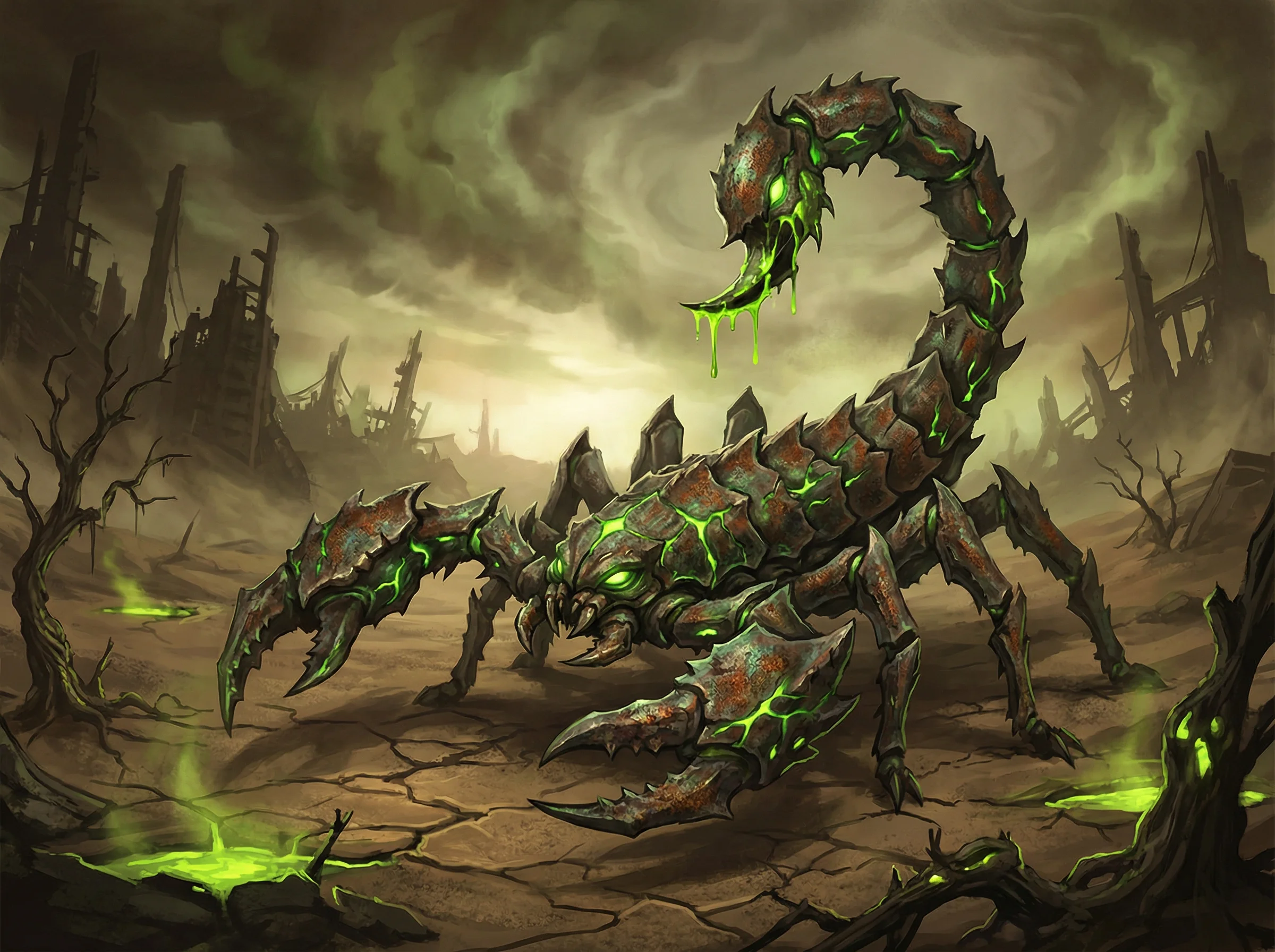 巨型辐射蝎 - pg电子 区域常见变异生物威胁