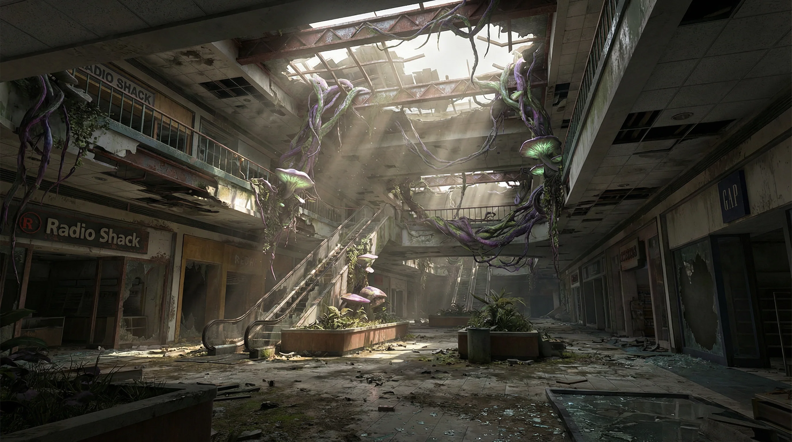 废弃商场探索记录，pg电子 拾荒路线